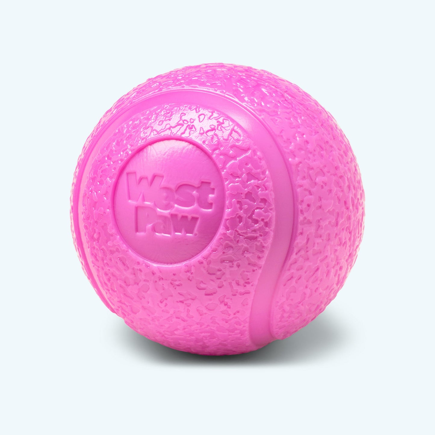 West Paw Boundr Dog Ball – Hollow Core, Tougher Than Tennis | Fetch, Chew & Float | S & L