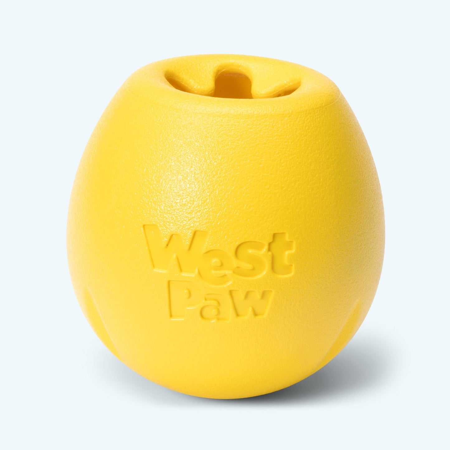 West Paw Rumbl Dog Puzzle Toy – Treat-Dispensing Wobble Toy | Zogoflex Echo® | S & L