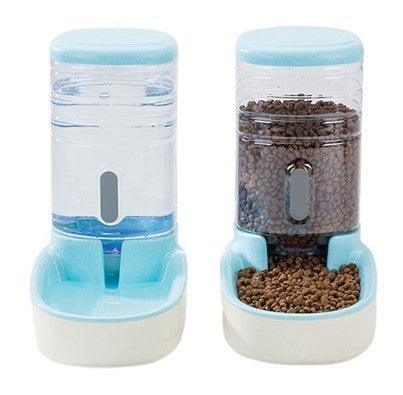 Automatic Pet Feeder And Drinking Fountain Combo - Parker & Pets
