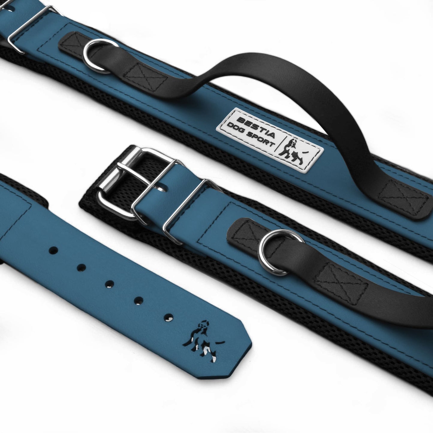 BESTIA Dog Sport Handle Collar – Ultra Heavy-Duty Training Collar