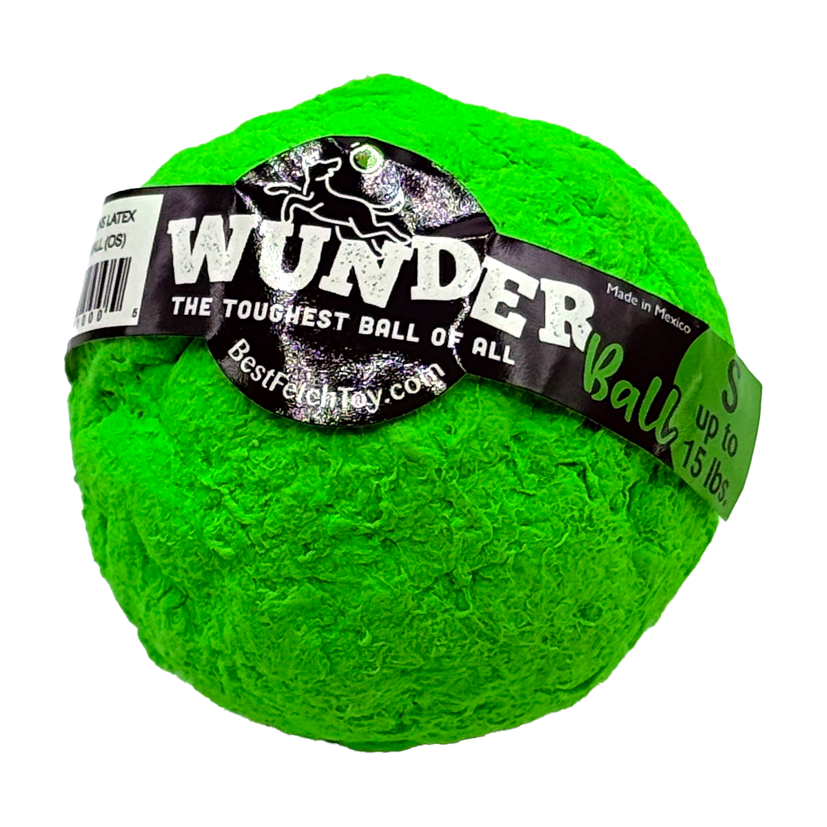 WUNDERball – Indestructible Natural Rubber Fetch Ball for Dogs