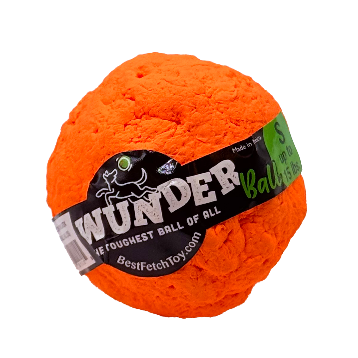 WUNDERball – Indestructible Natural Rubber Fetch Ball for Dogs