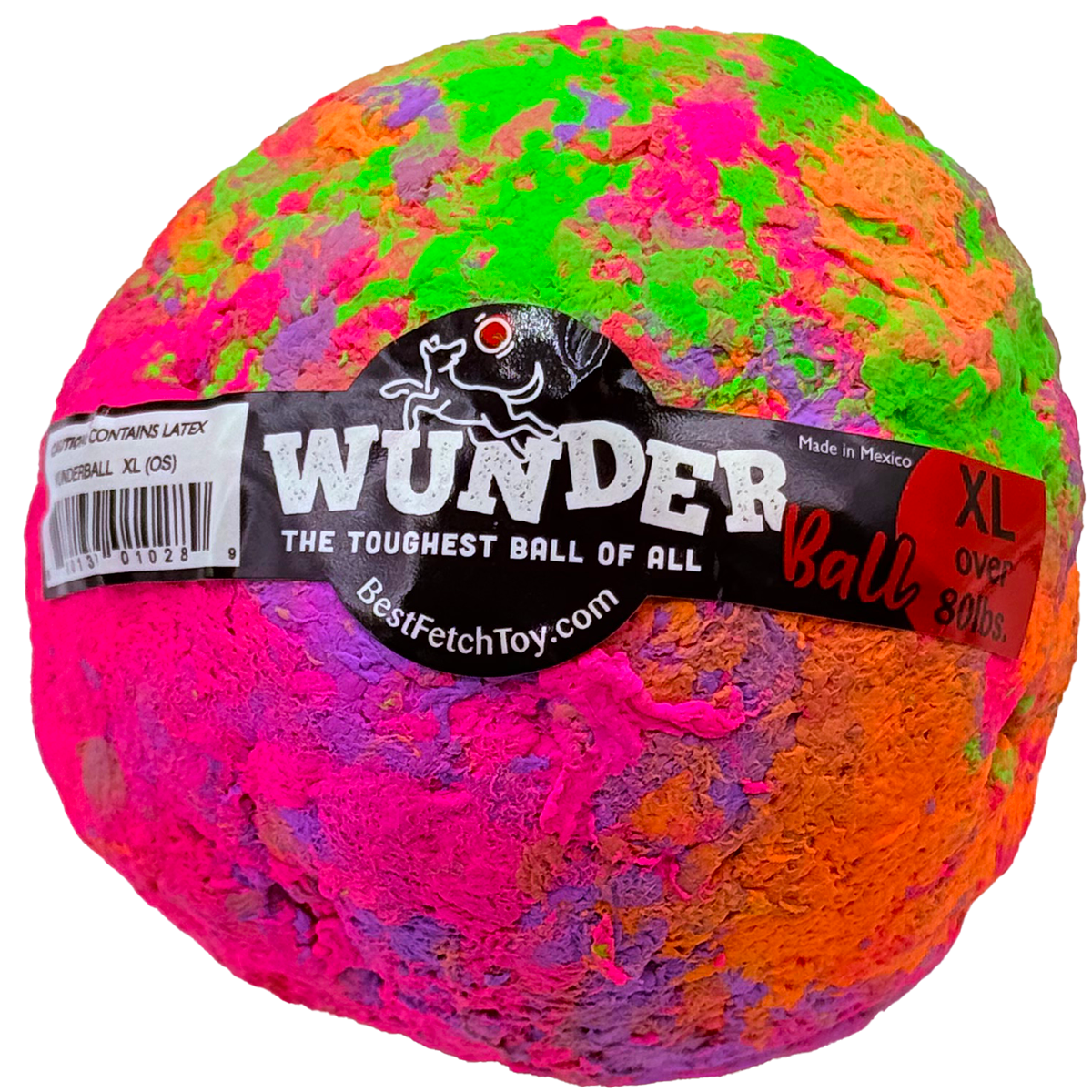 WUNDERball – Indestructible Natural Rubber Fetch Ball for Dogs
