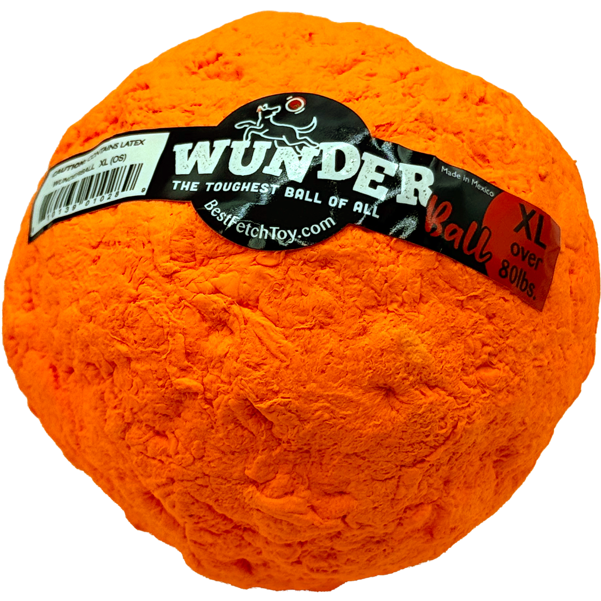 WUNDERball – Indestructible Natural Rubber Fetch Ball for Dogs