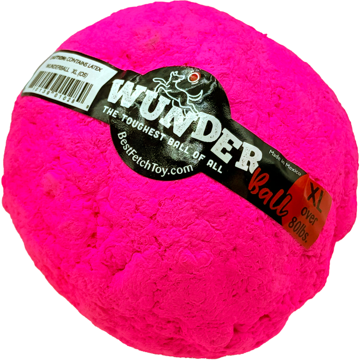 WUNDERball – Indestructible Natural Rubber Fetch Ball for Dogs