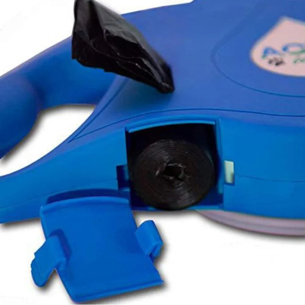 Retractable Dog Leash with Folding Bowl – 360° Tangle-Free, Ergonomic Handle, 3 Colors