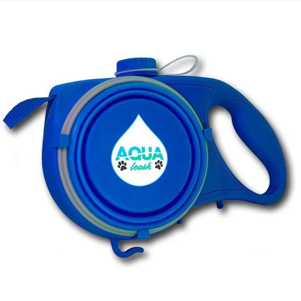 Retractable Dog Leash with Folding Bowl – 360° Tangle-Free, Ergonomic Handle, 3 Colors