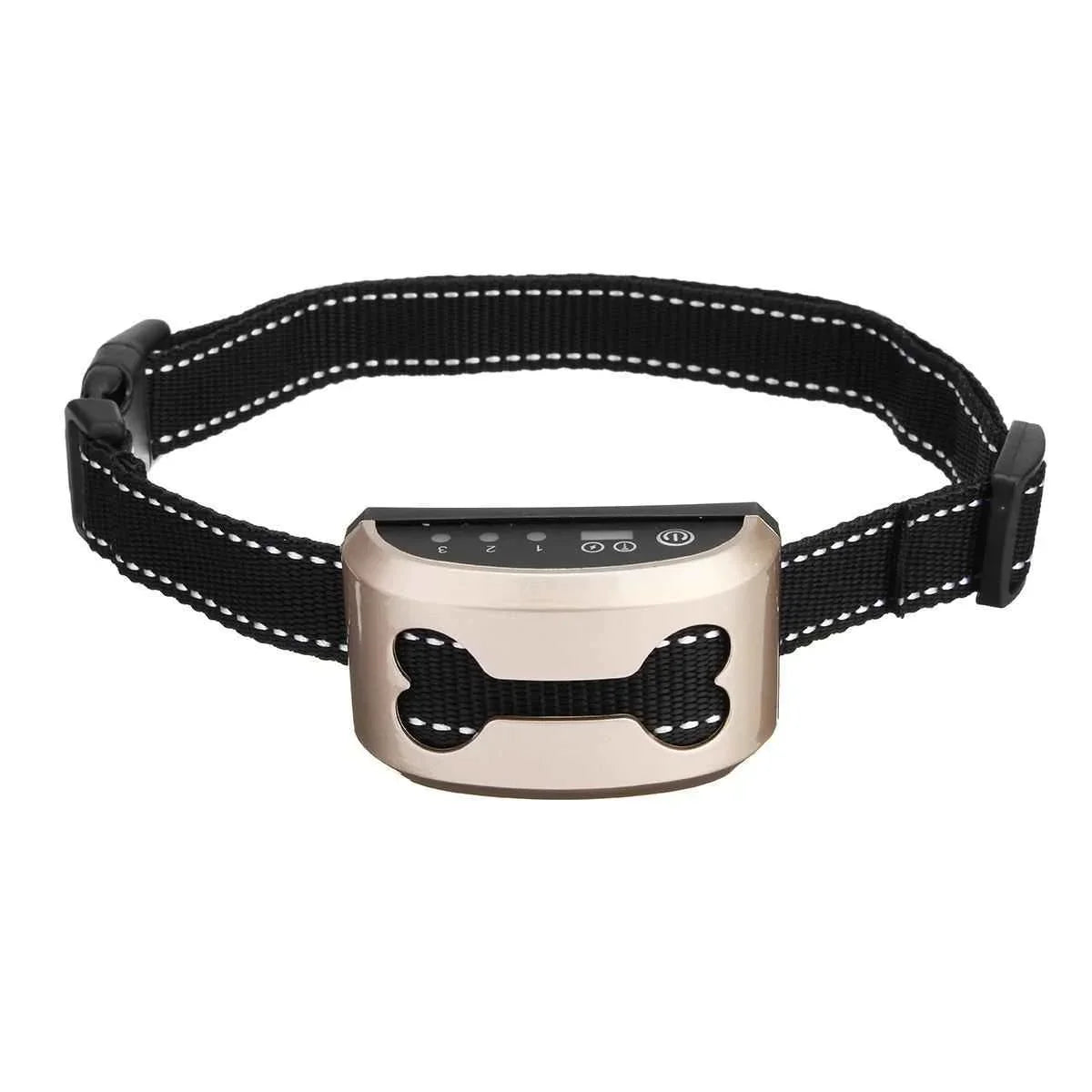 Anti-Bark Training Collar — Shock, Ultrasonic & Voice Modes