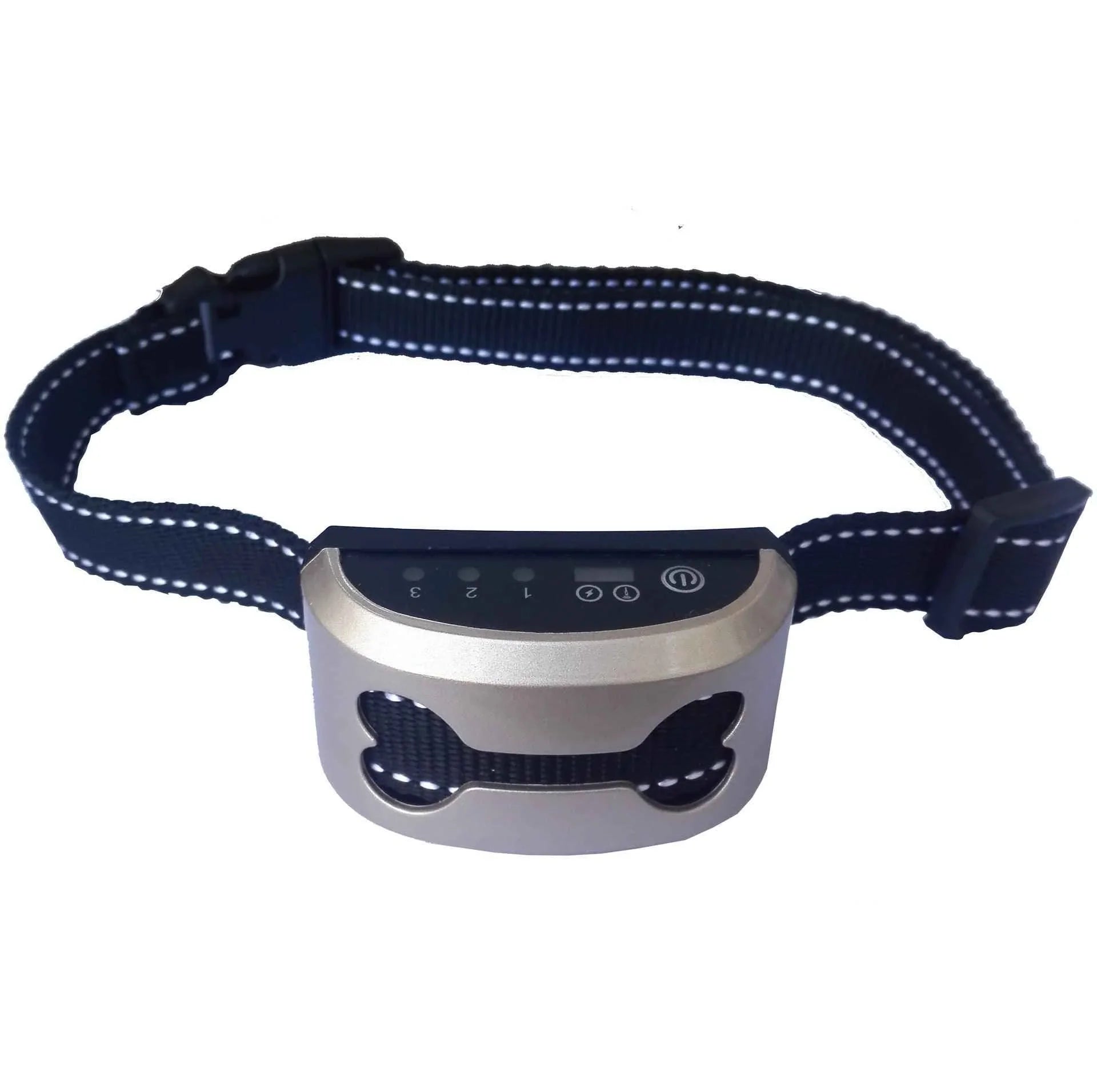 Anti-Bark Training Collar — Shock, Ultrasonic & Voice Modes