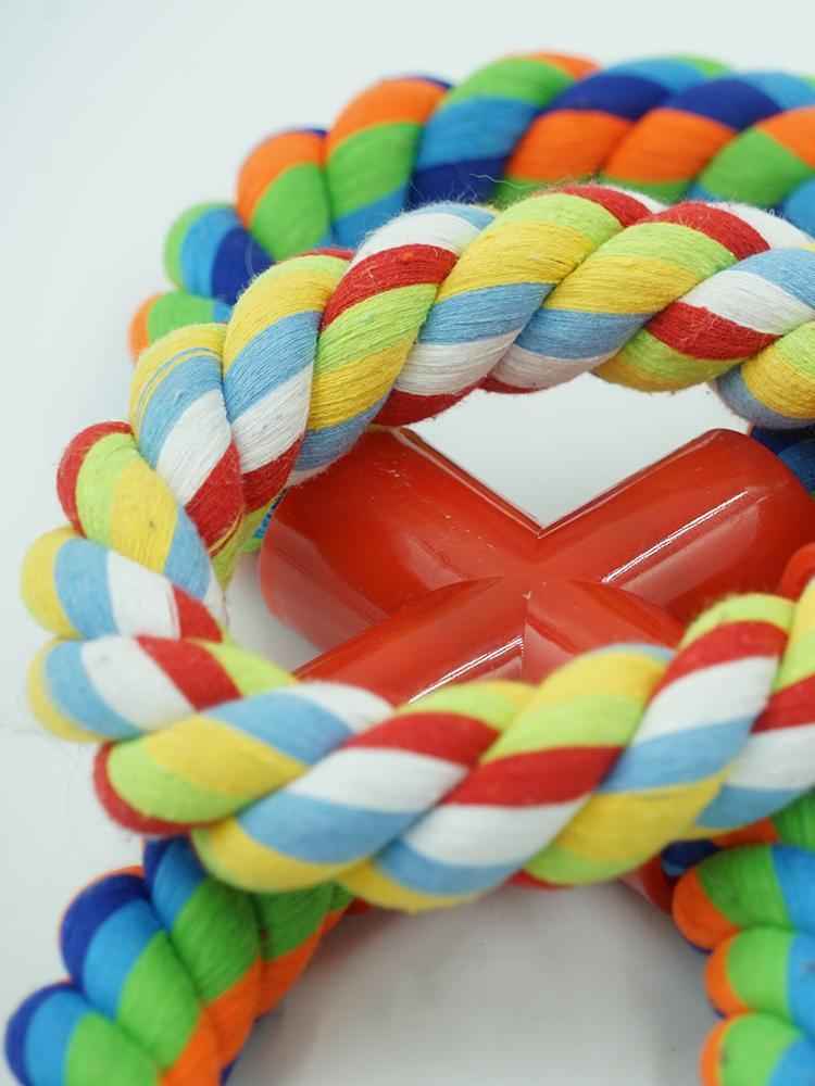 Bite-Resistant Cotton Rope Dog Toy