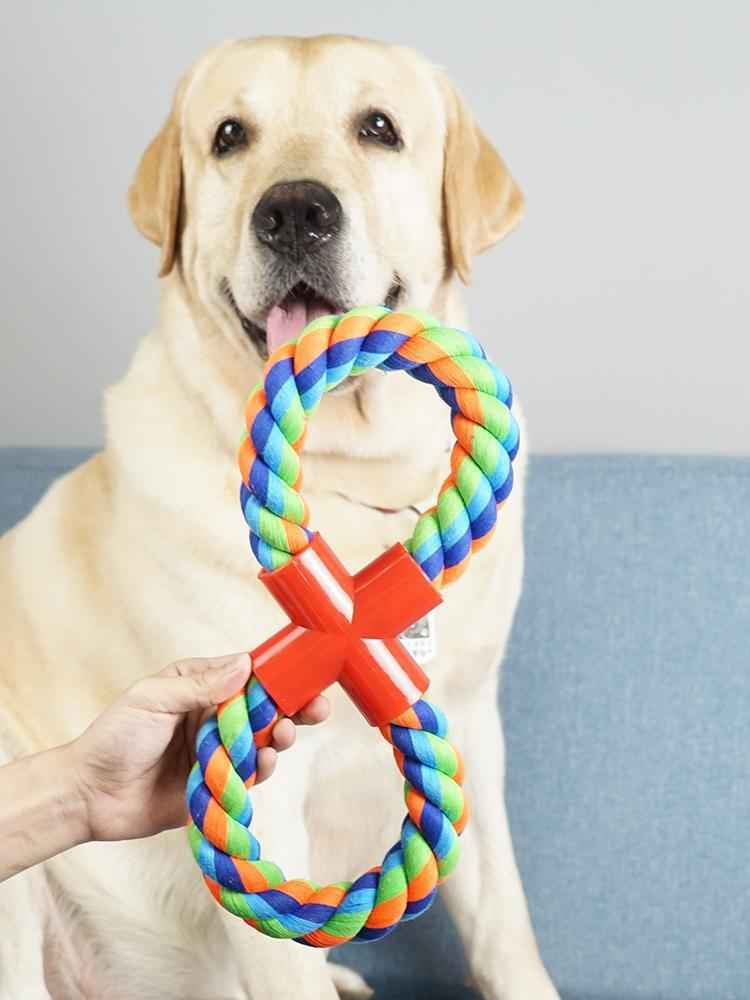 Bite-Resistant Cotton Rope Dog Toy