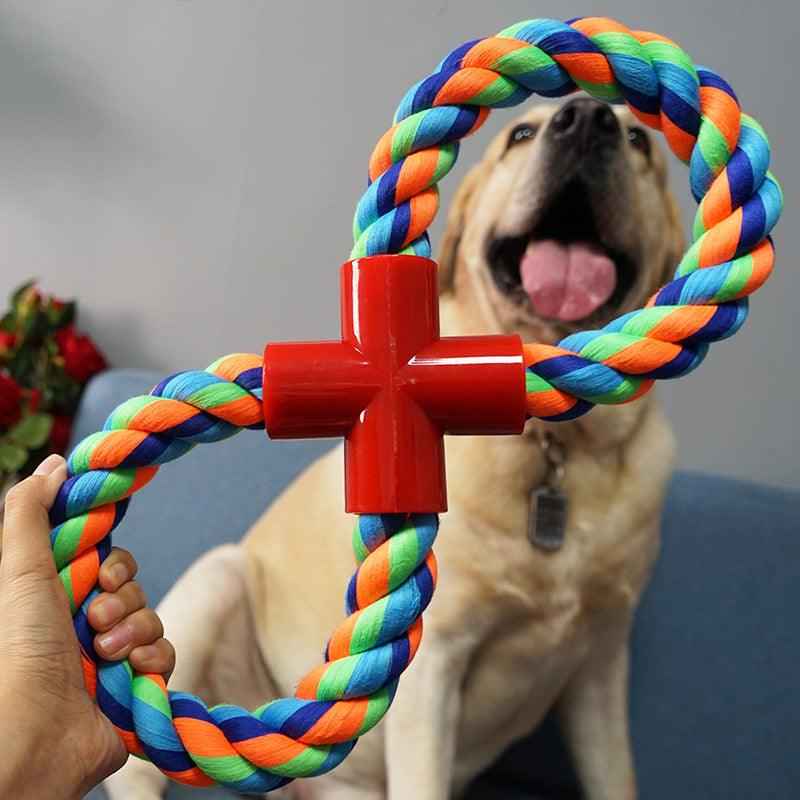 Bite-Resistant Cotton Rope Dog Toy