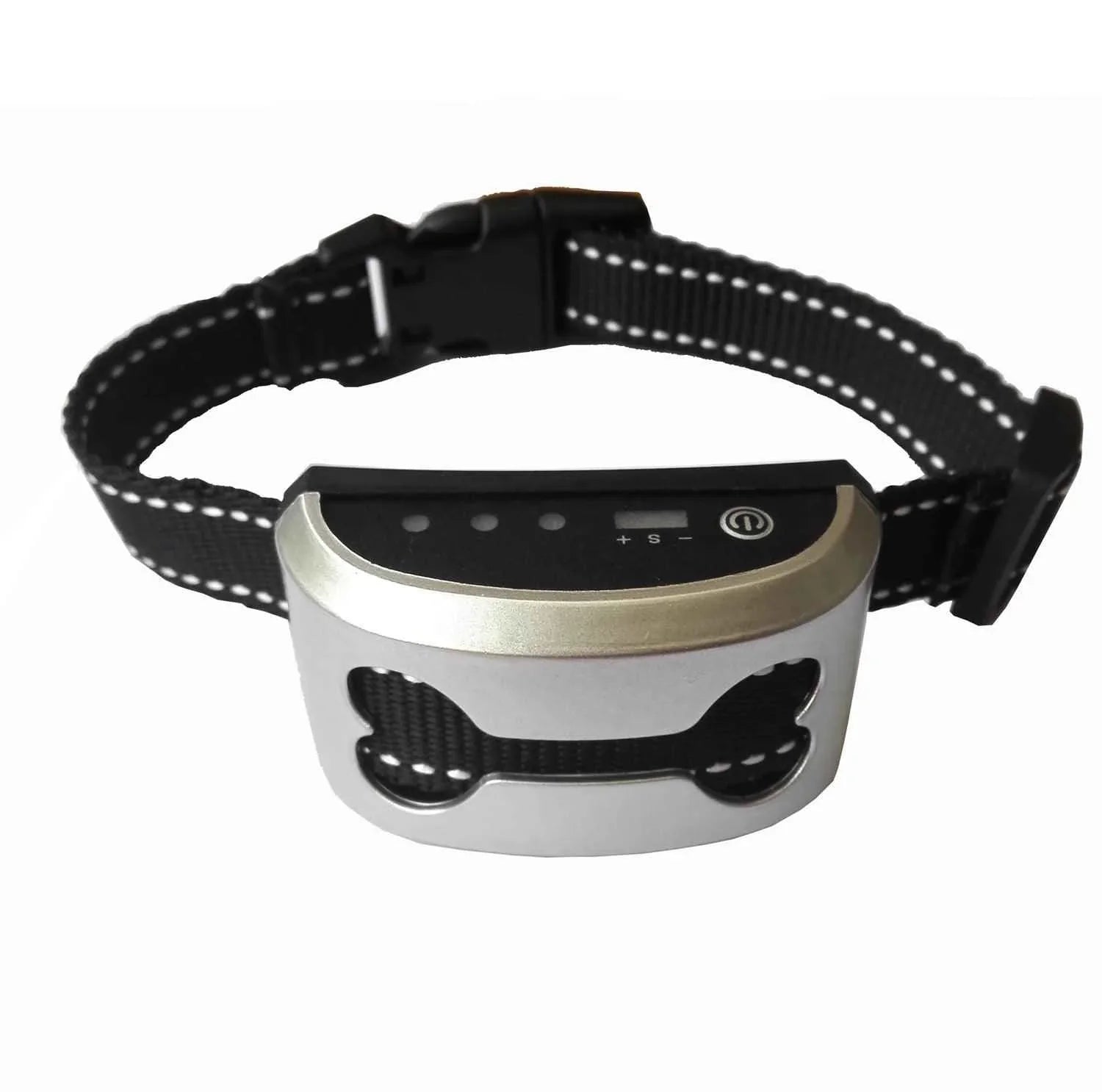 Anti-Bark Training Collar — Shock, Ultrasonic & Voice Modes