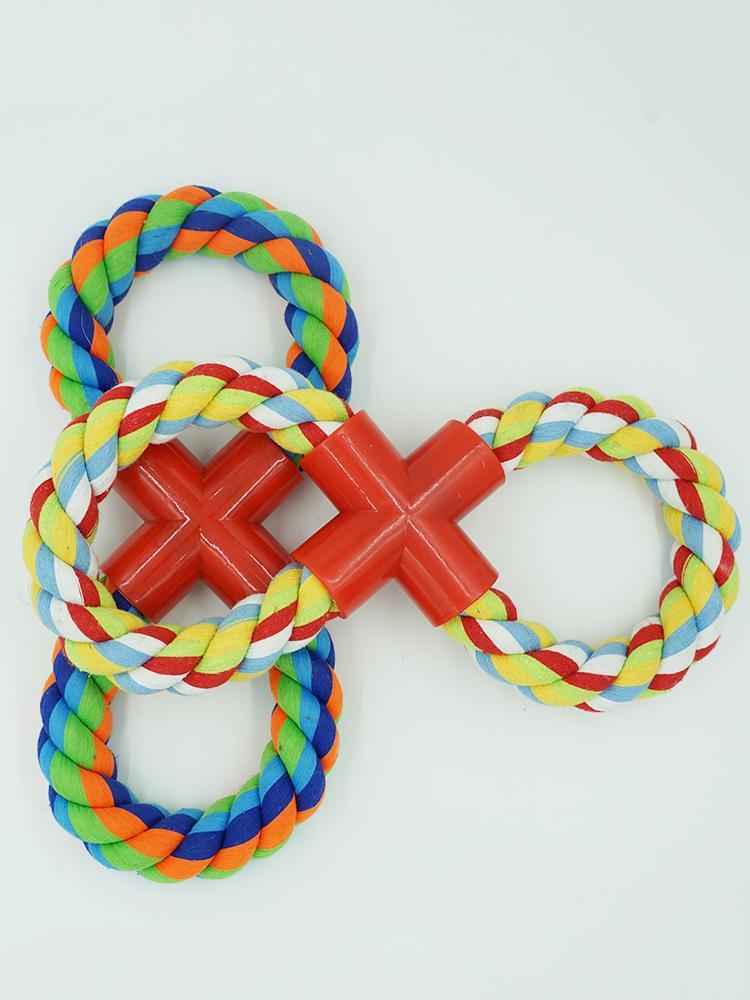 Bite-Resistant Cotton Rope Dog Toy