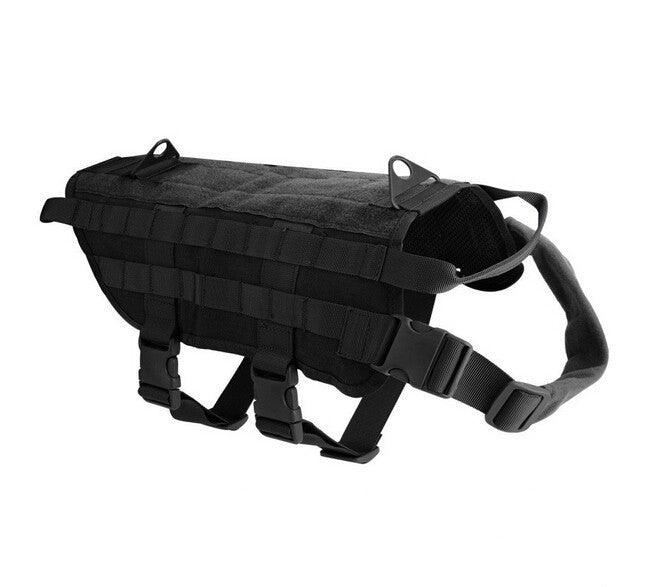 Tactical Dog Harness & Training Vest – Military Nylon, 4 Colors, Sizes XS–XL