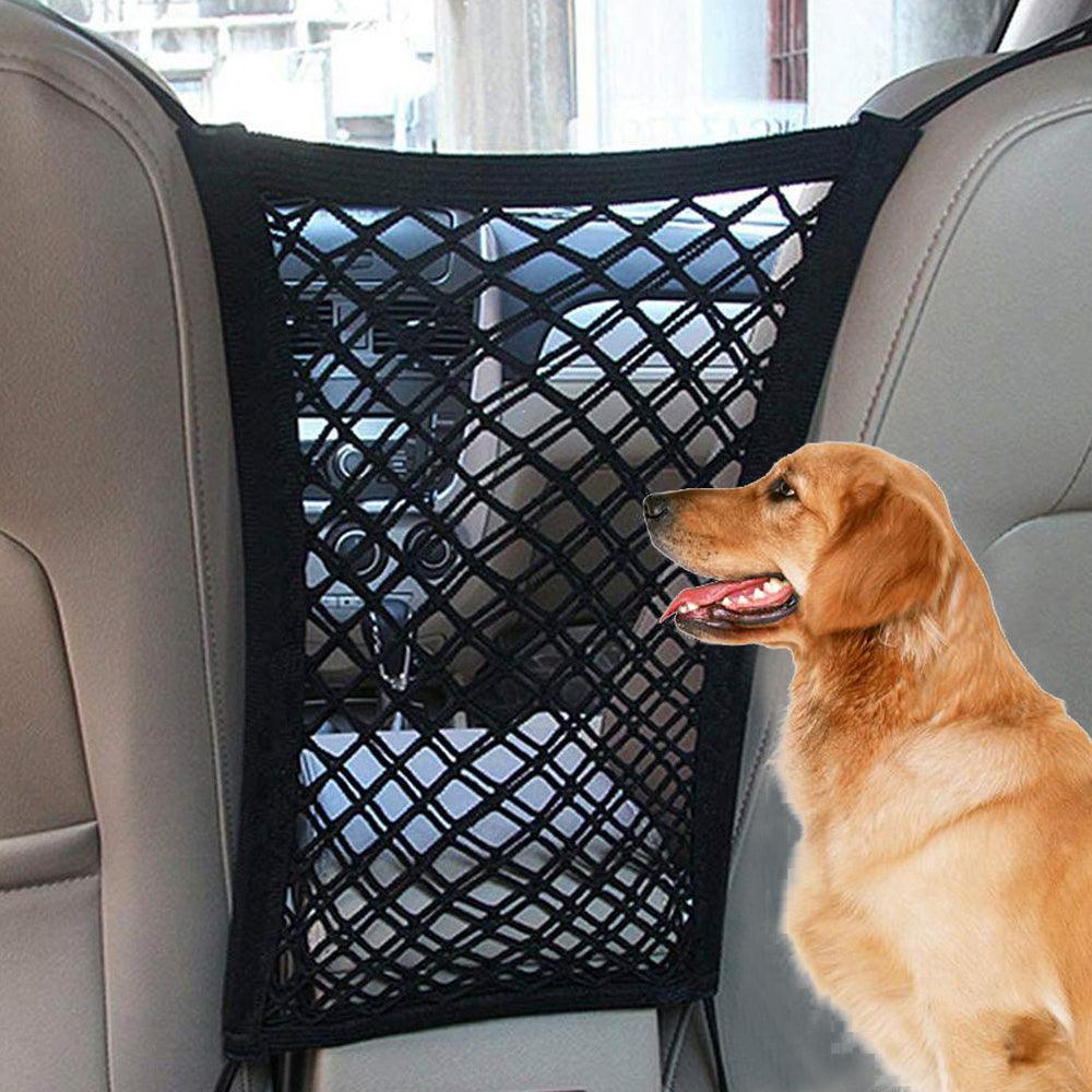 Flexible Car Pet Safety Fence — Travel Isolation Mesh