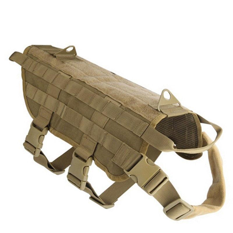 Tactical Dog Harness & Training Vest – Military Nylon, 4 Colors, Sizes XS–XL