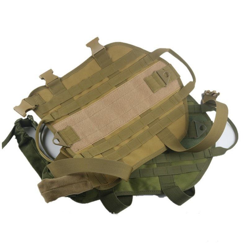 Tactical Dog Harness & Training Vest – Military Nylon, 4 Colors, Sizes XS–XL