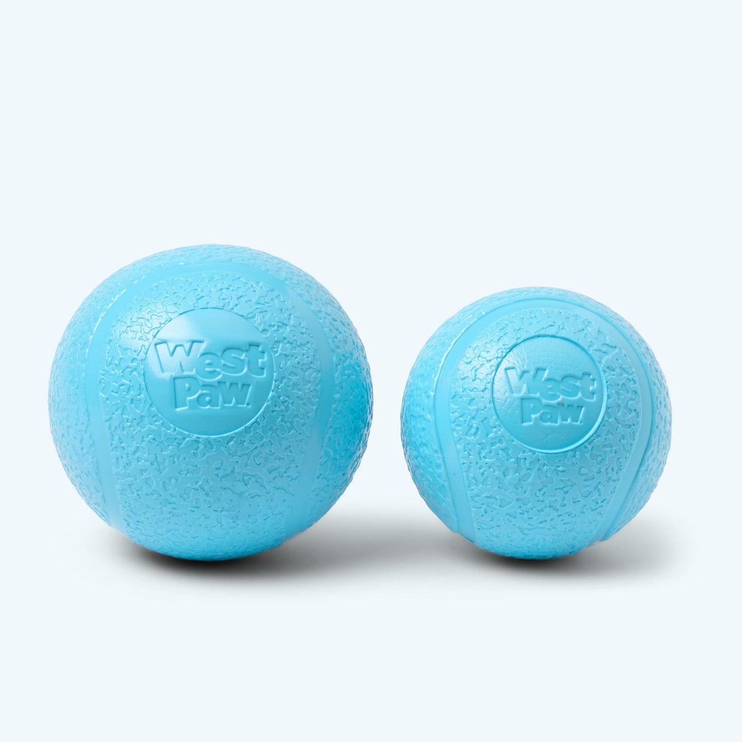 West Paw Boundr Dog Ball – Hollow Core, Tougher Than Tennis | Fetch, Chew & Float | S & L