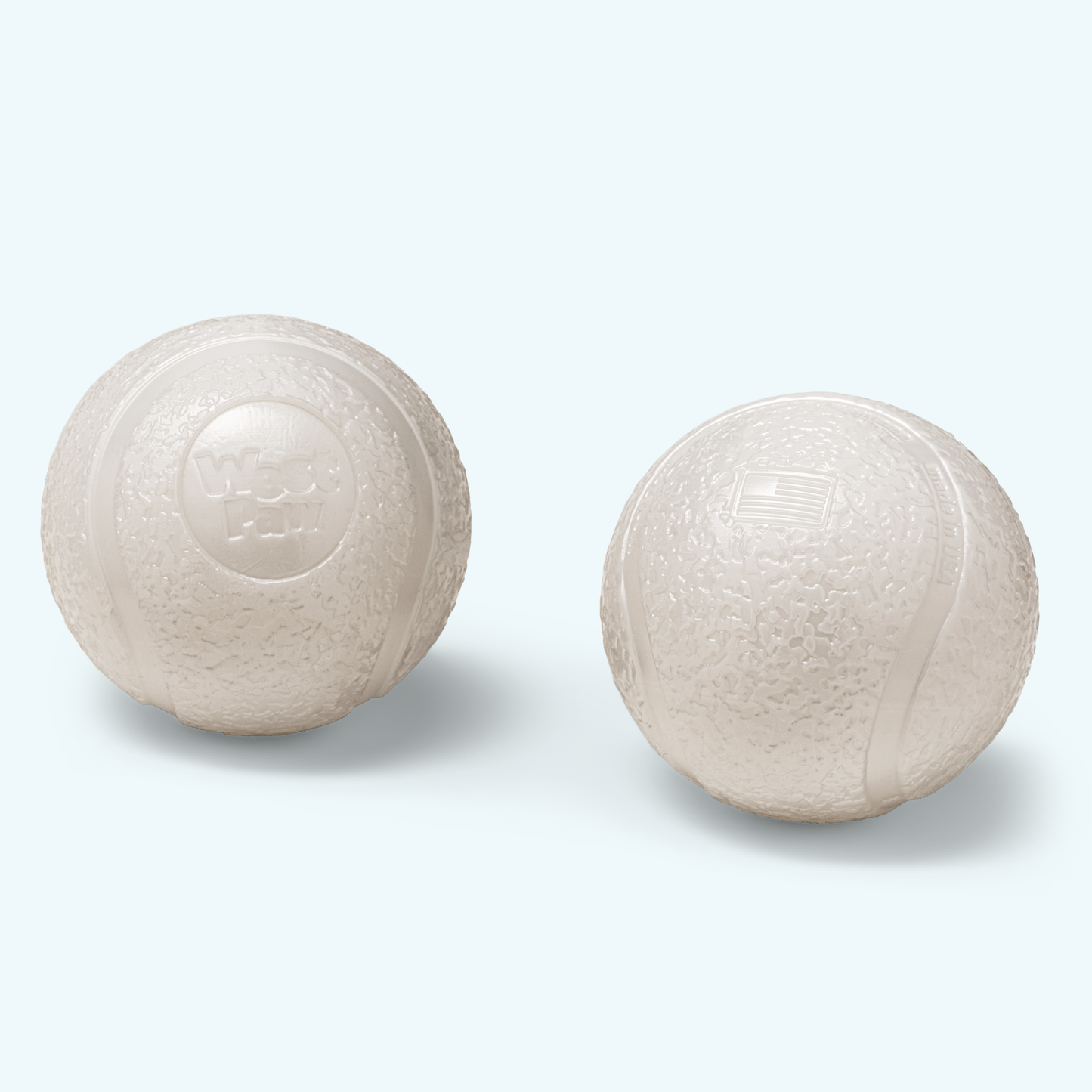 West Paw Boundr Dog Ball – Hollow Core, Tougher Than Tennis | Fetch, Chew & Float | S & L
