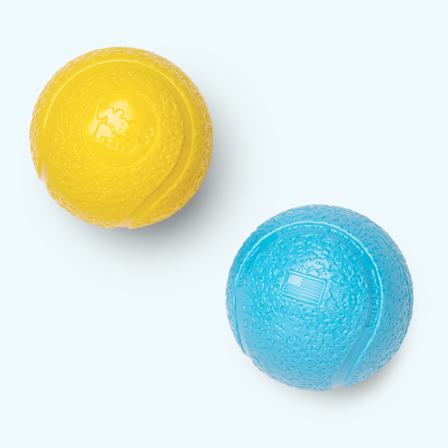 West Paw Boundr Dog Ball – Hollow Core, Tougher Than Tennis | Fetch, Chew & Float | S & L