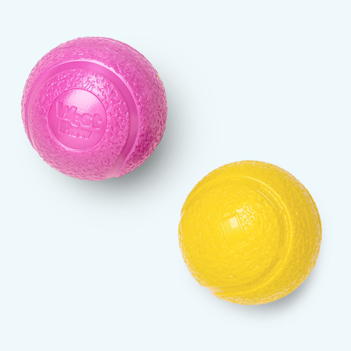 West Paw Boundr Dog Ball – Hollow Core, Tougher Than Tennis | Fetch, Chew & Float | S & L