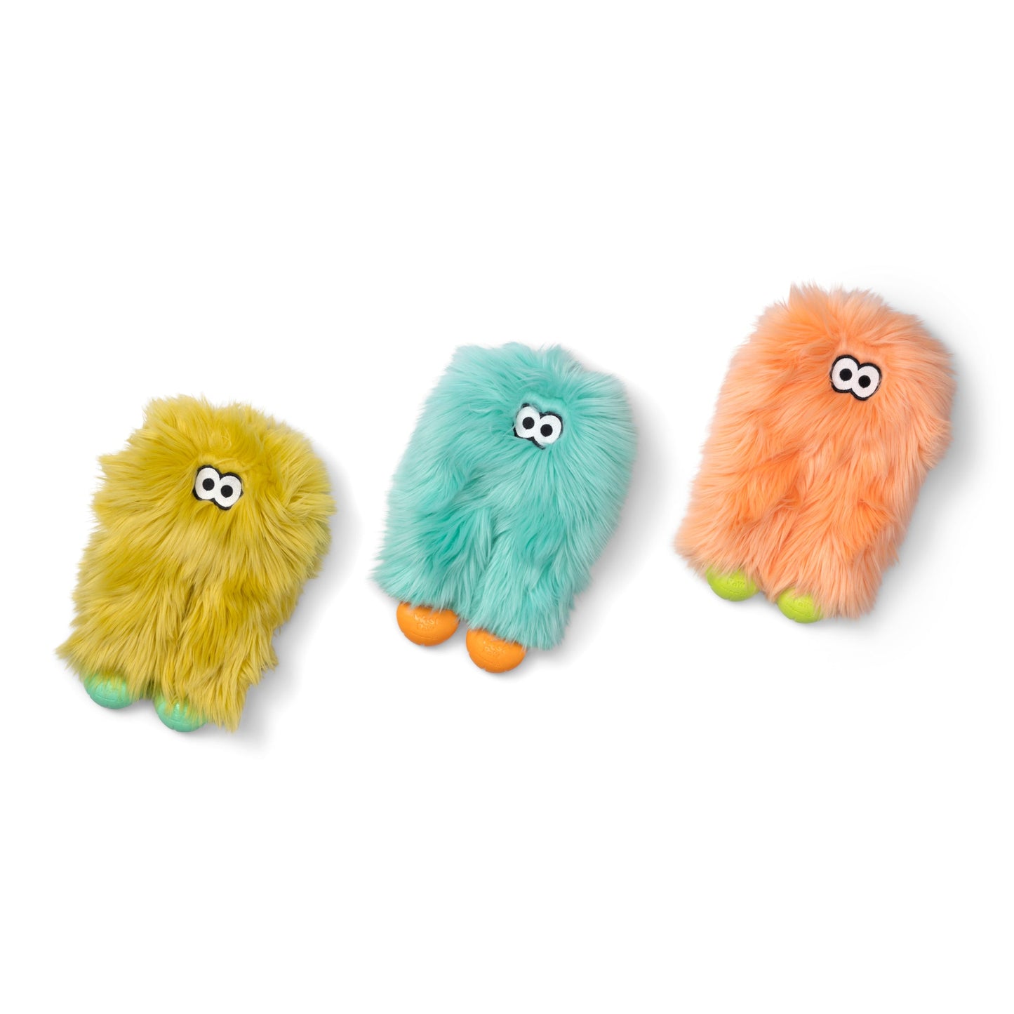 West Paw Astrid Rowdie Dog Plush Toy – Reinforced Fabric, Chew-Tough | Eco-Friendly | 3 Colors
