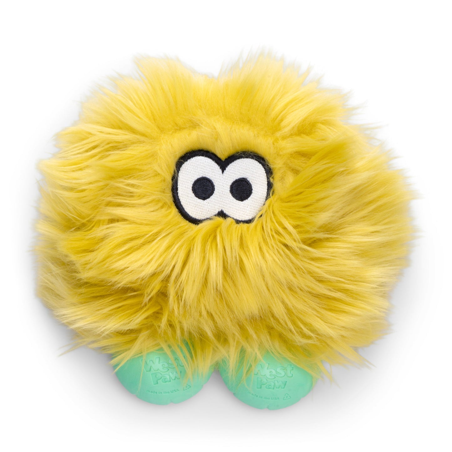 West Paw Rolf Rowdie Dog Plush Toy – Reinforced Fabric, Chew-Tough | Eco-Friendly | 3 Colors