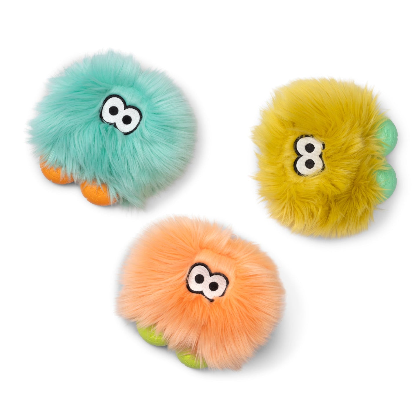 West Paw Rolf Rowdie Dog Plush Toy – Reinforced Fabric, Chew-Tough | Eco-Friendly | 3 Colors