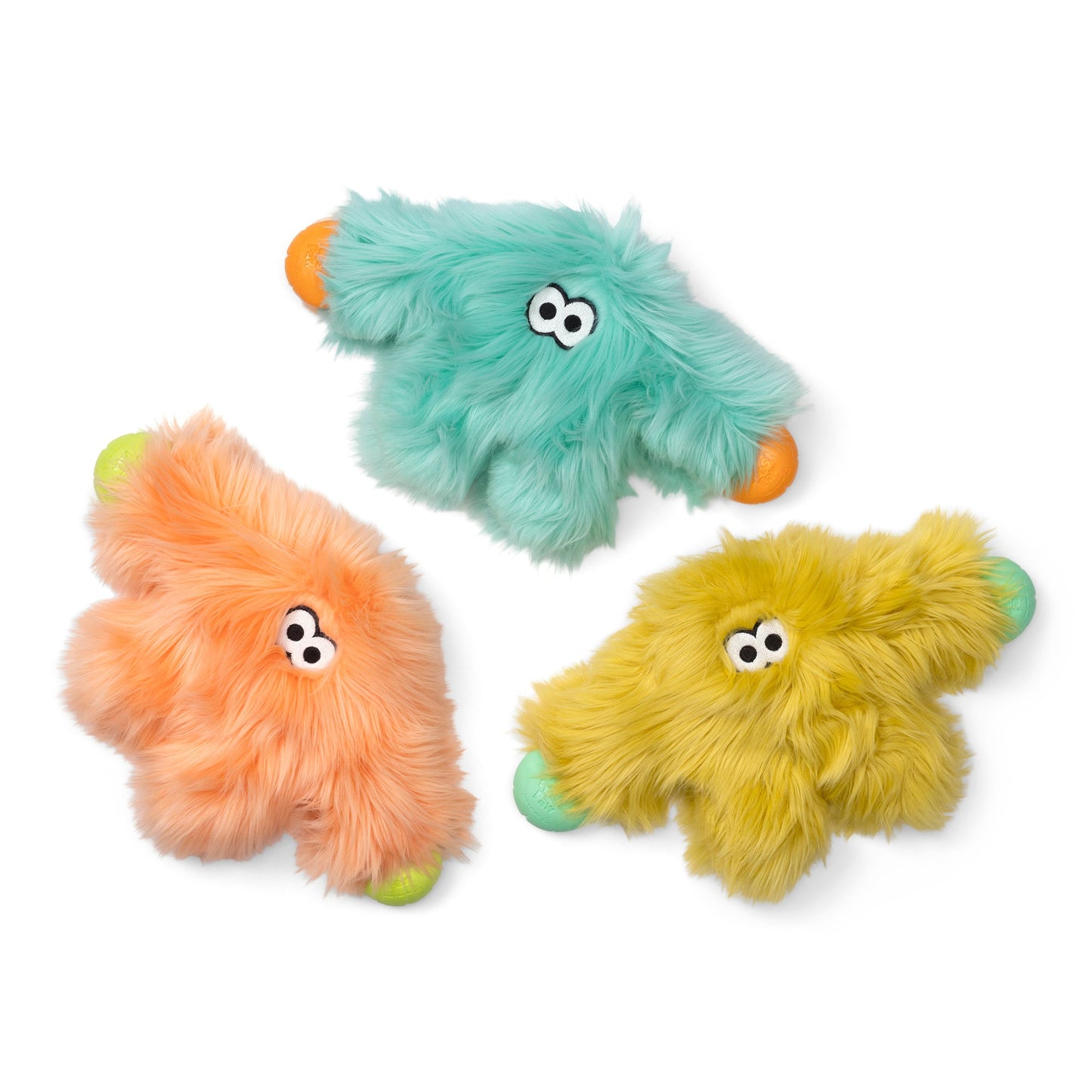 West Paw Helga Rowdie Dog Plush Toy – Reinforced Fabric, Chew-Tough | Eco-Friendly | 3 Colors