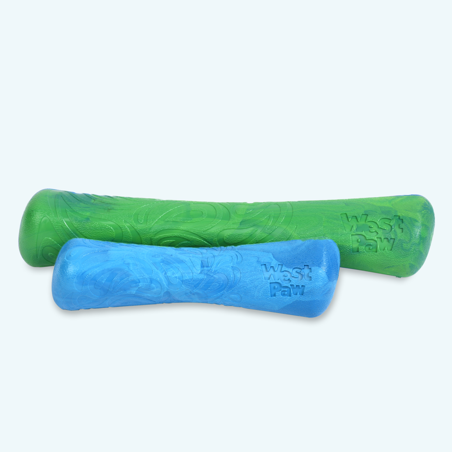 West Paw Drifty Dog Chew Toy – Dishwasher-Safe Bone | Seaflex™ Recycled Material | S & L