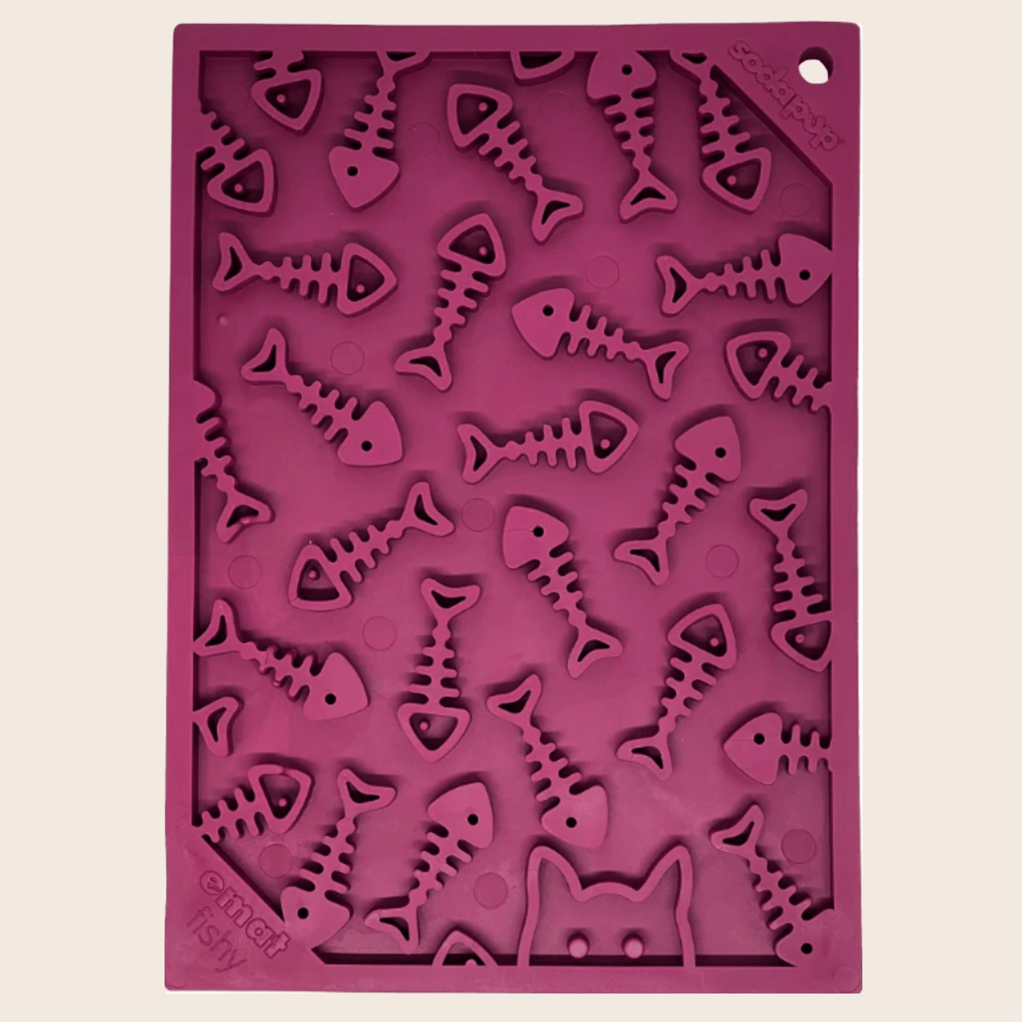 SodaPup Lick Mats for Cats & Small Dogs – Calming Enrichment | BPA-Free | Made in USA | 4 Styles
