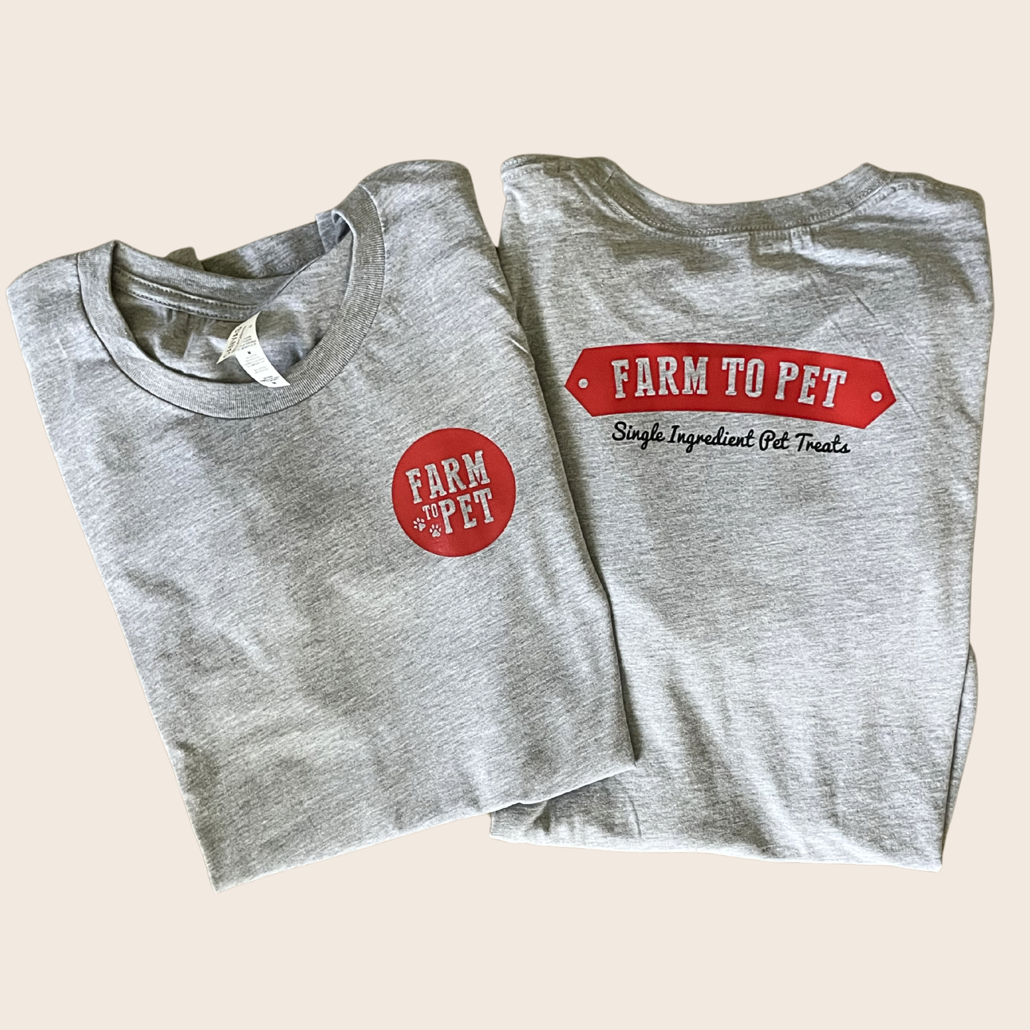 Farm to Pet Logo T-Shirt – Unisex Soft Cotton-Blend | Gift for Pet Lovers