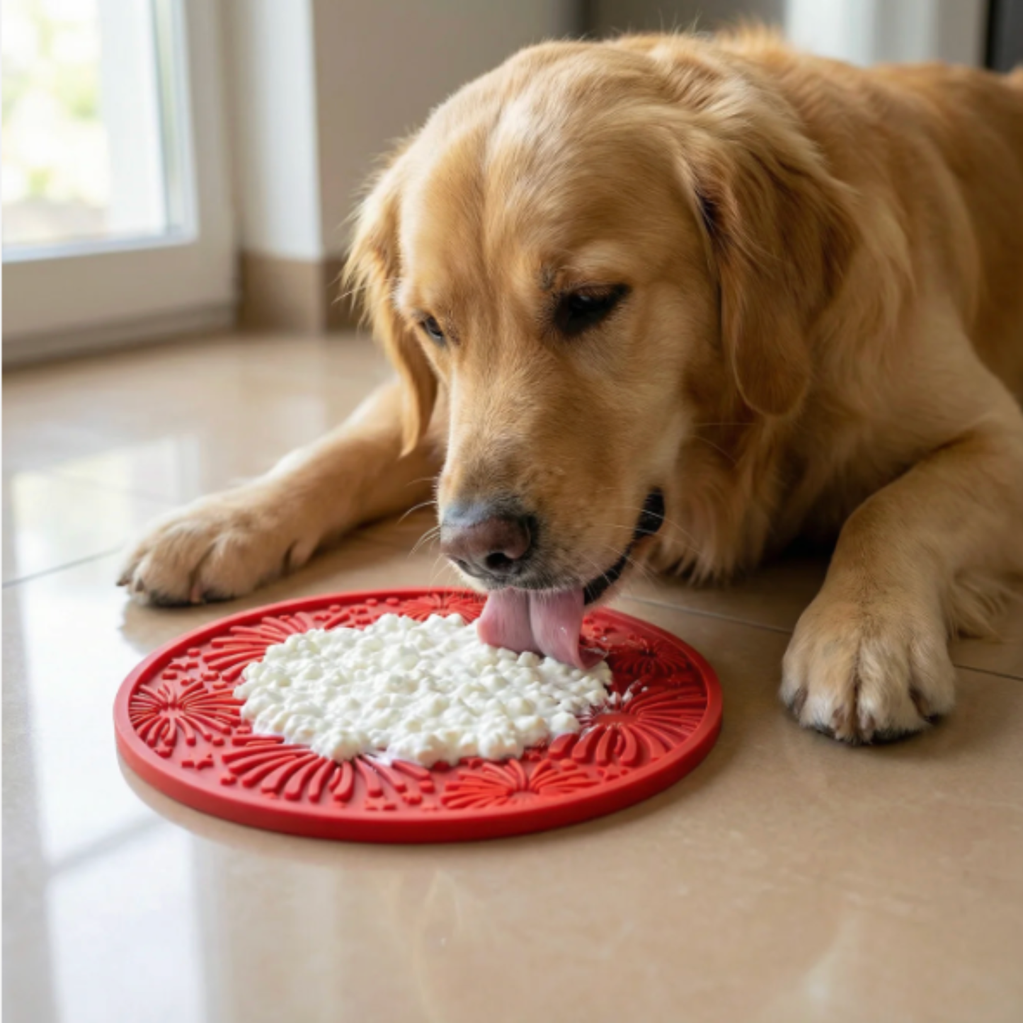 Dog Lick Mat with Suction Cups – Calming Enrichment Mat | BPA-Free | Made in USA