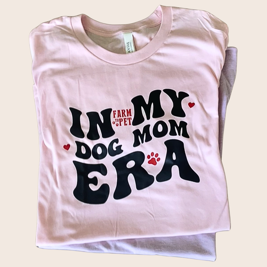 Dog Mom Era T-Shirt – Soft Women’s Graphic Tee | Gift for Dog Moms