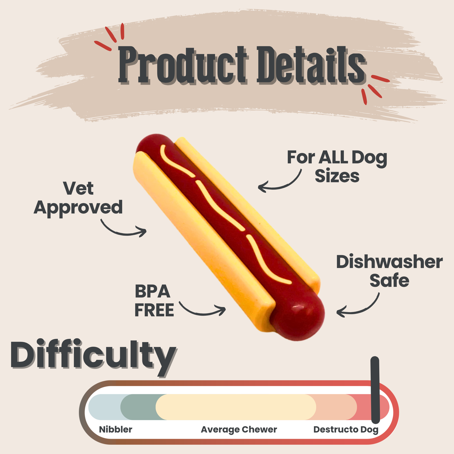 SodaPup Dog Tug & Chew Toys – Durable, Non-Toxic | Made in USA | 3 Styles