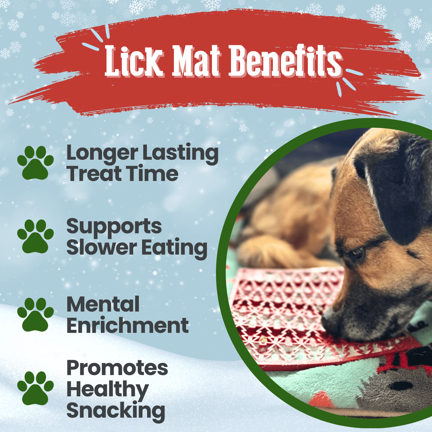 SodaPup Dog Lick Mats – Calming Enrichment Feeder | BPA-Free | Made in USA | 4 Styles