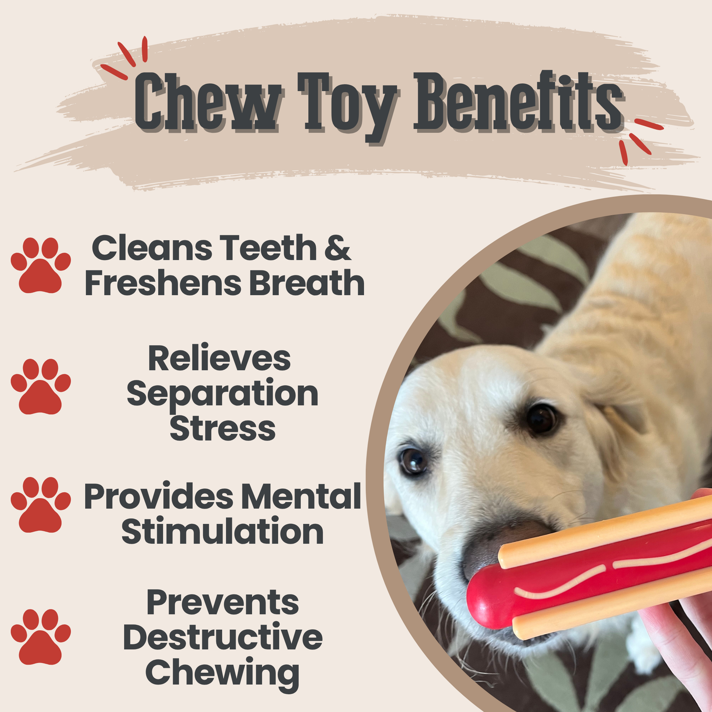 SodaPup Dog Tug & Chew Toys – Durable, Non-Toxic | Made in USA | 3 Styles