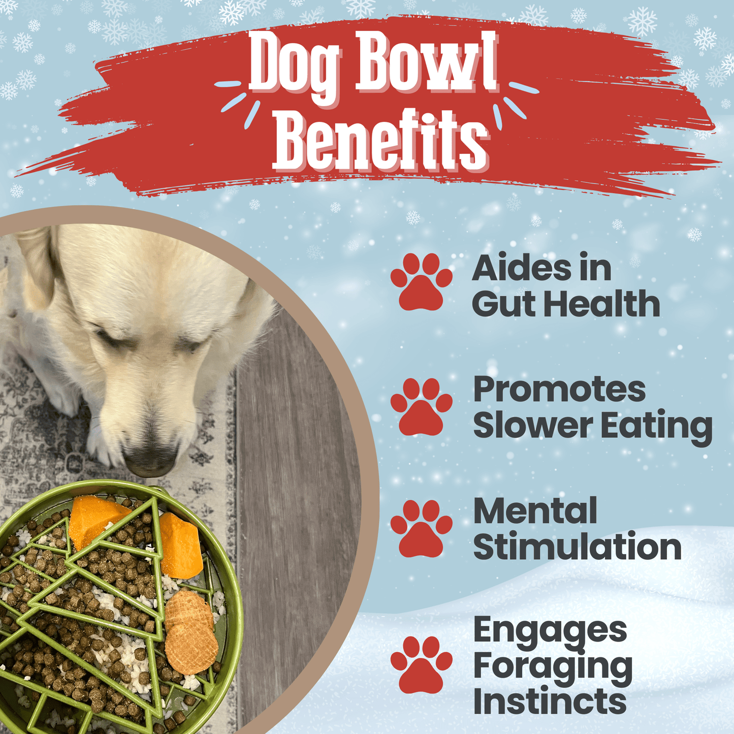 SodaPup Slow Feeder Dog Bowls – Reduces Bloat & Choking | Dishwasher Safe | Made in USA | 4 Styles