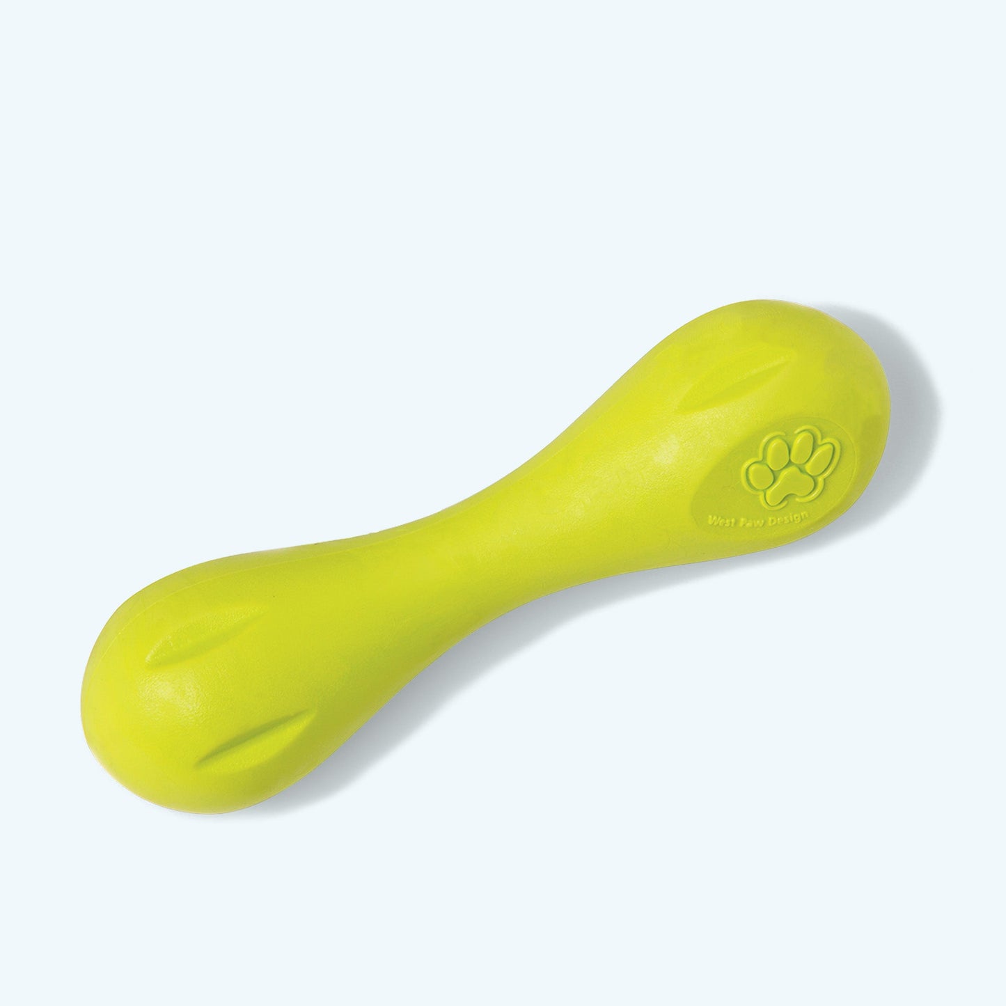 West Paw Hurley Dog Bone – Nearly Indestructible, Floatable, Non-Toxic | 3 Sizes & Colors