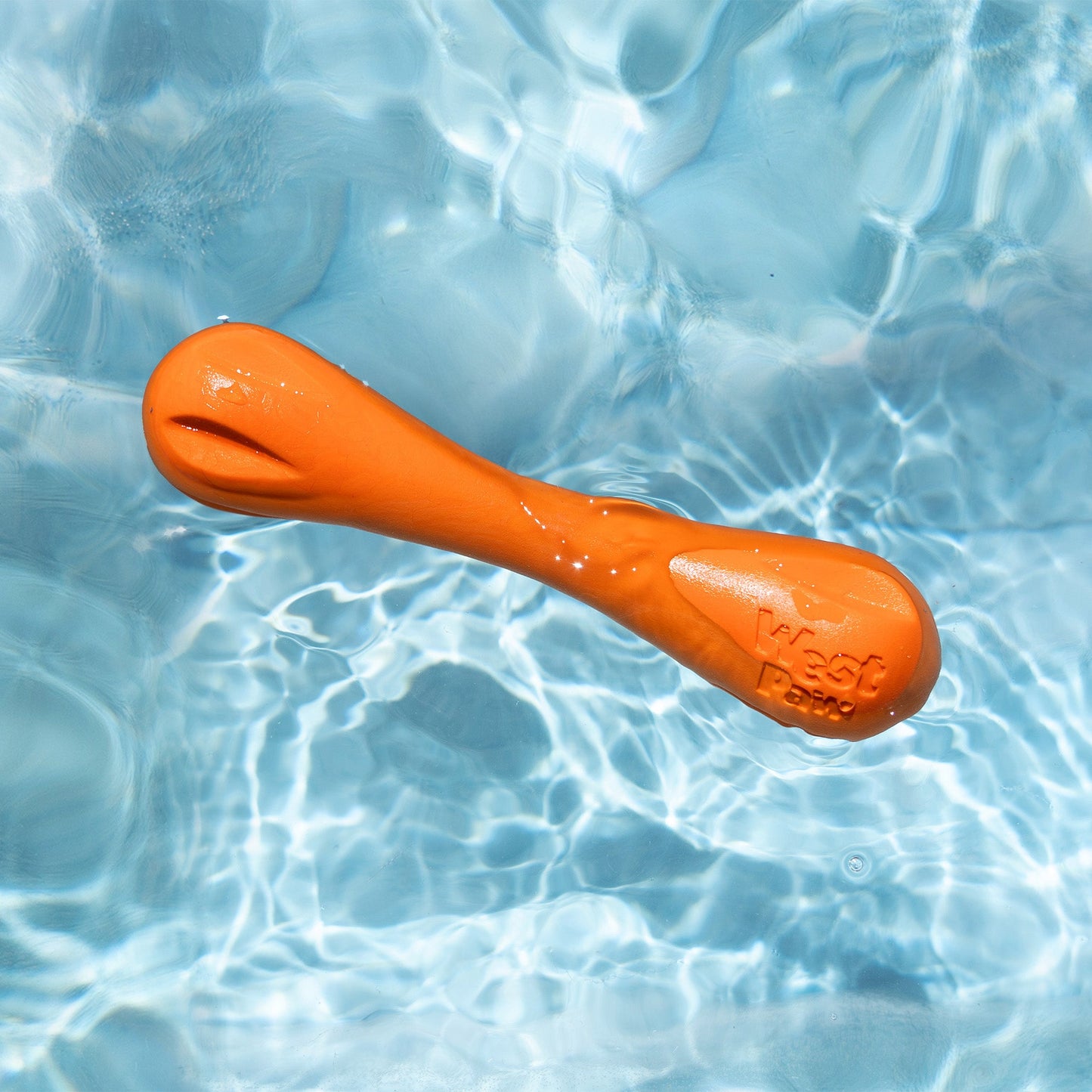 West Paw Hurley Dog Bone – Nearly Indestructible, Floatable, Non-Toxic | 3 Sizes & Colors