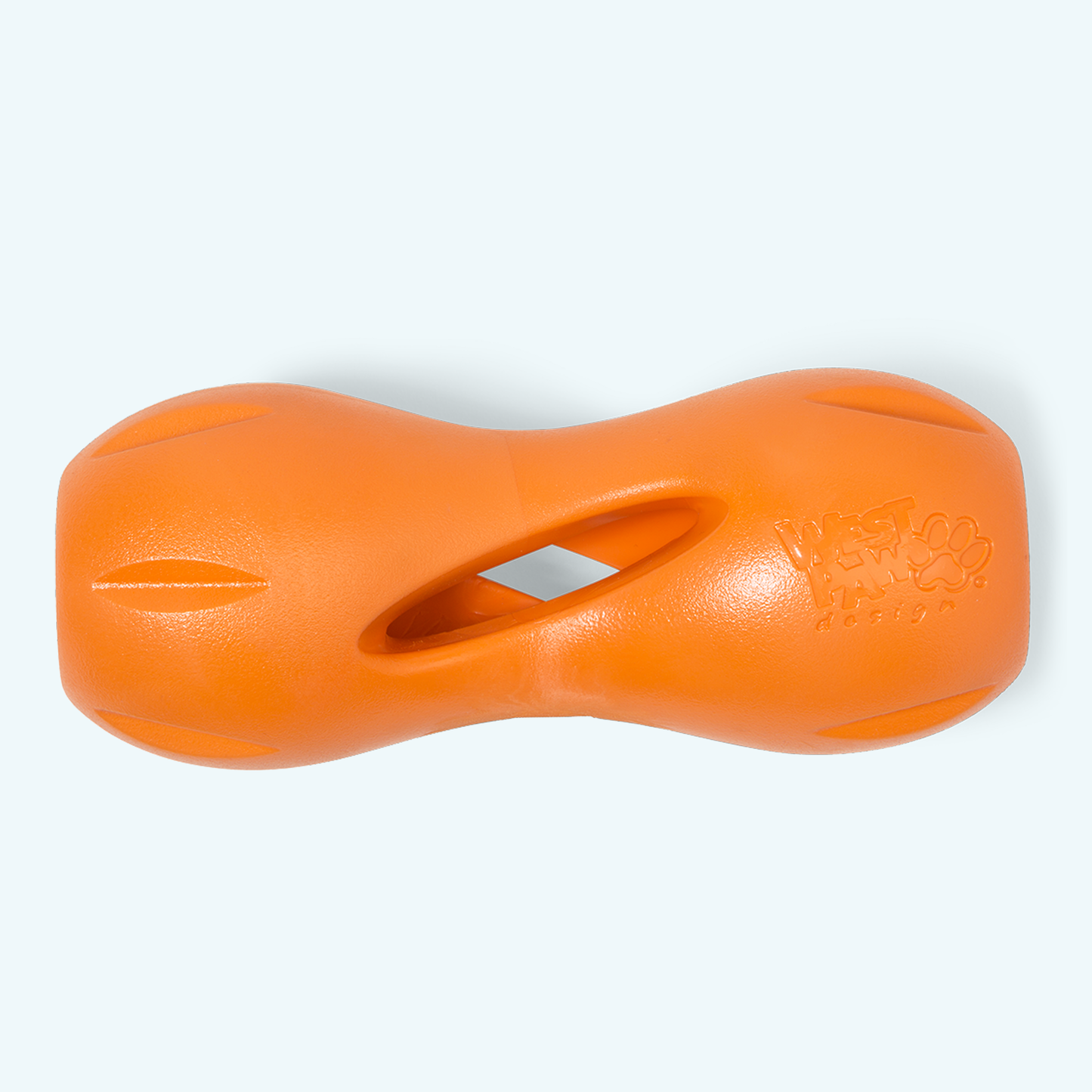 West Paw Qwizl Treat Toy – Makes Bully Sticks Last Longer | Tough Chewer | S & L