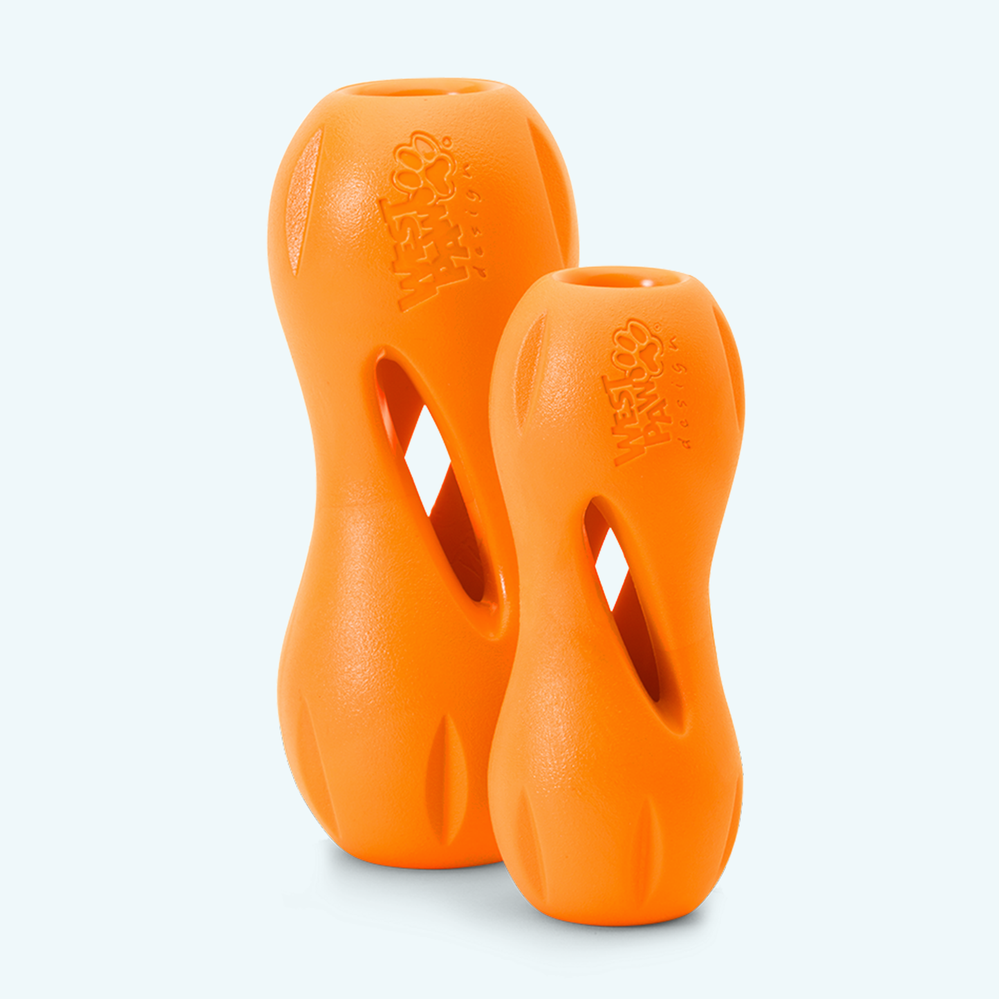 West Paw Qwizl Treat Toy – Makes Bully Sticks Last Longer | Tough Chewer | S & L