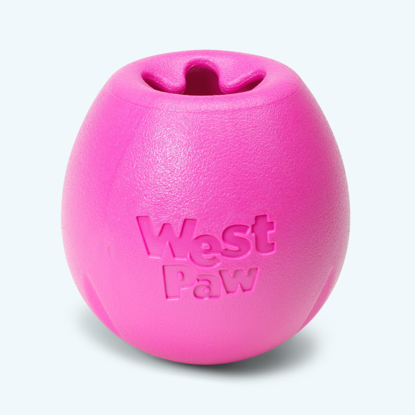 West Paw Rumbl Dog Puzzle Toy – Treat-Dispensing Wobble Toy | Zogoflex Echo® | S & L
