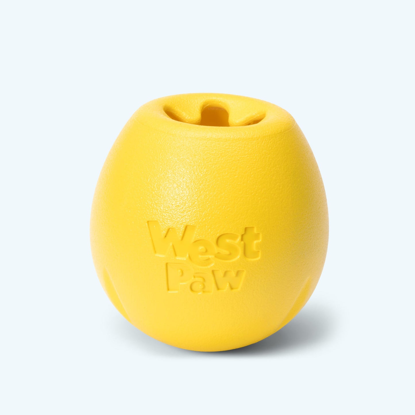 West Paw Rumbl Dog Puzzle Toy – Treat-Dispensing Wobble Toy | Zogoflex Echo® | S & L