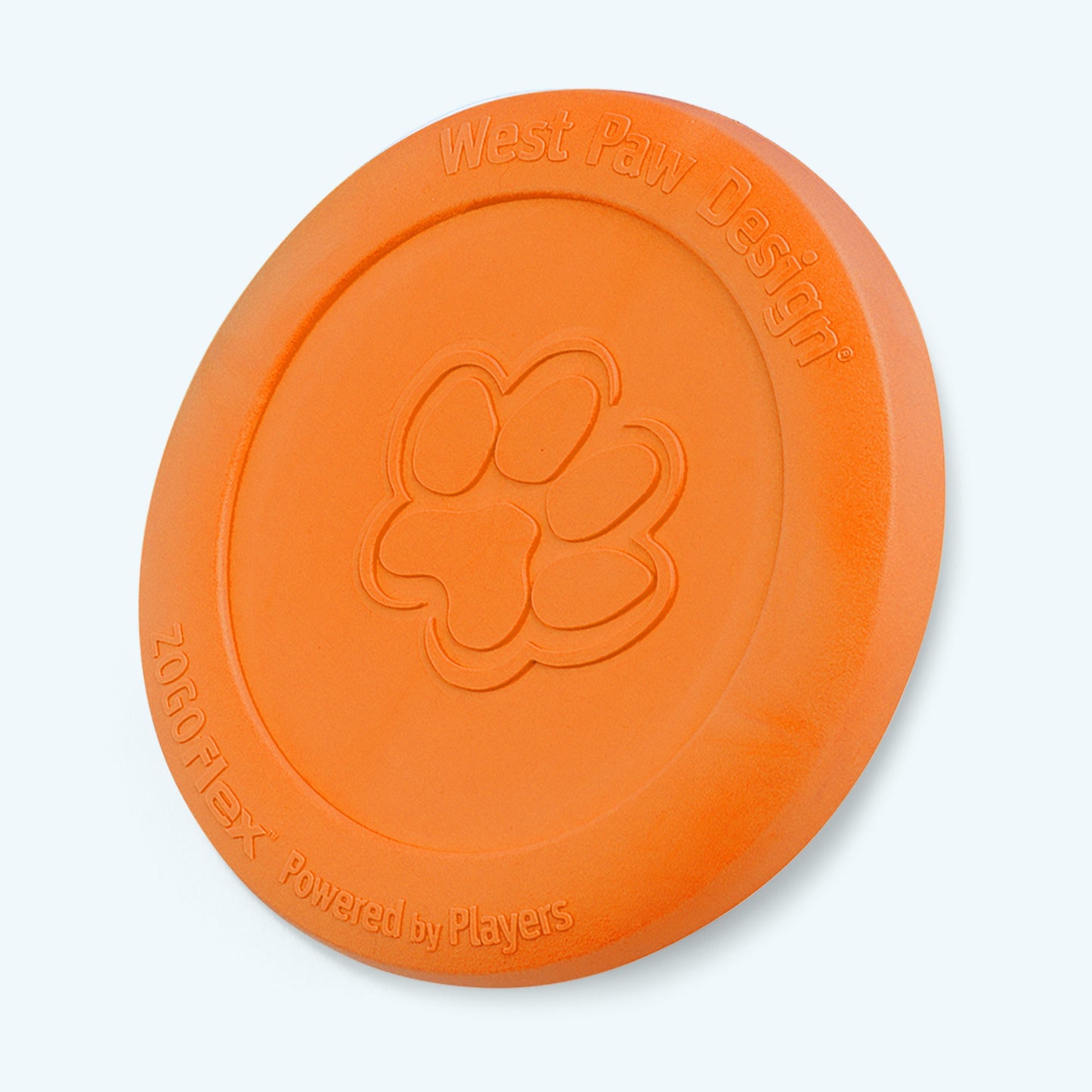 West Paw Zisc Dog Flying Disc – Soft & Floatable Frisbee for Gentle Chewers