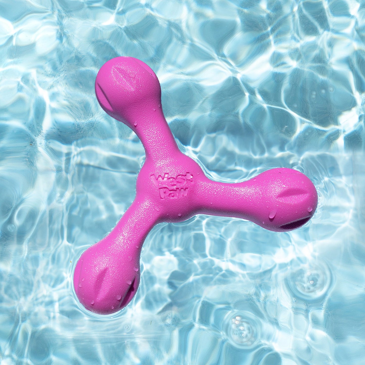 West Paw Skamp Dog Toy – Zogoflex Echo® | Fetch, Tug & Toss | Floatable | 3 Colors