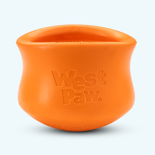 West Paw Toppl Treat Puzzle Toy – Slow Feeder, Freezable, Dishwasher Safe | 3 Sizes