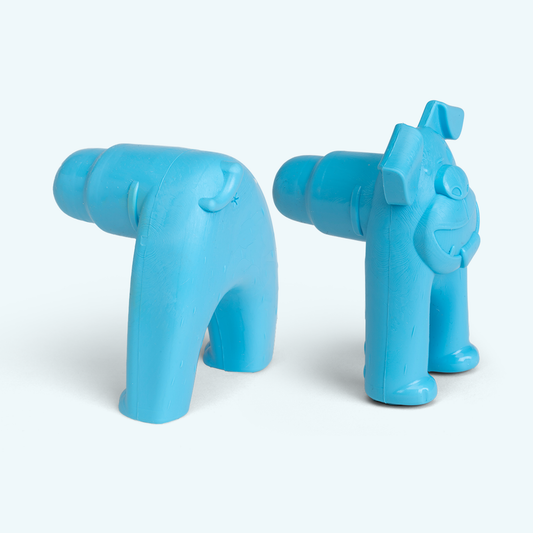 West Paw Toppl Stopper – Fill & Freeze Accessory for Toppl Treat Toy | 2-Pack