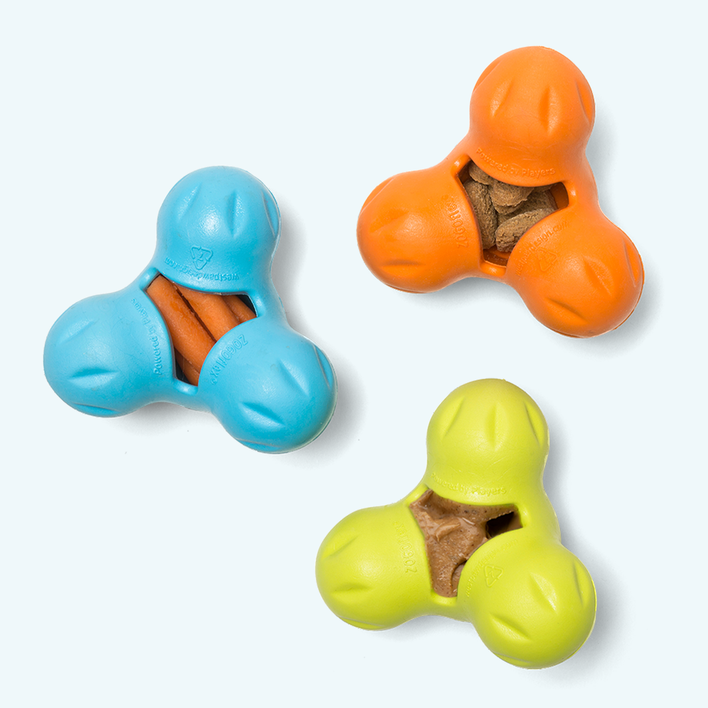 West Paw Tux Treat Toy – Toughest Treat Toy | Ideal for Short-Snouted Breeds | S & L
